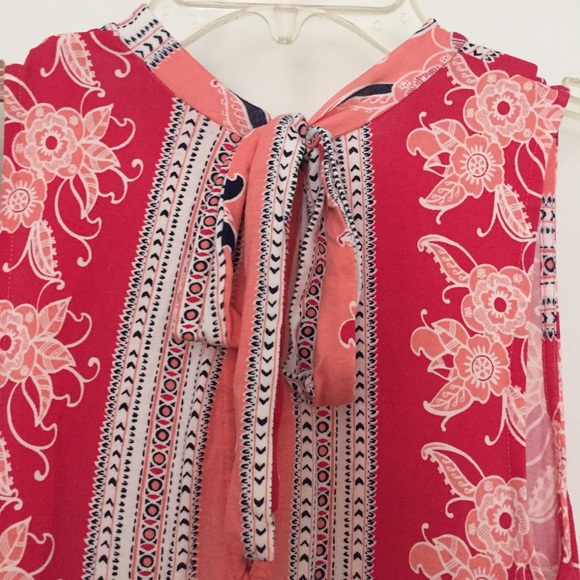 Pink patterned sundress - Picture 3 of 3